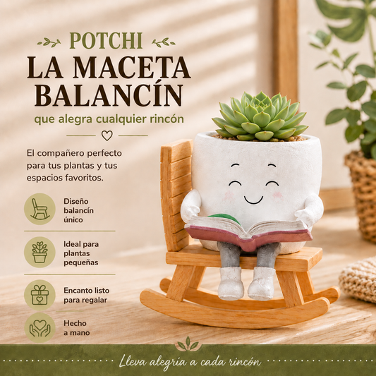 Potchi™ - Maceta Balancín
