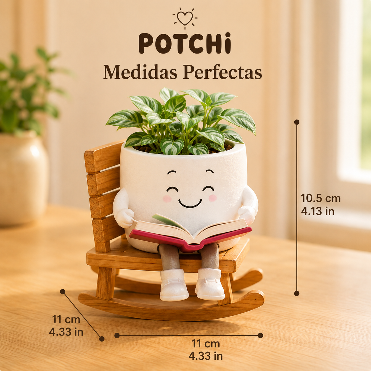 Potchi™ - Maceta Balancín